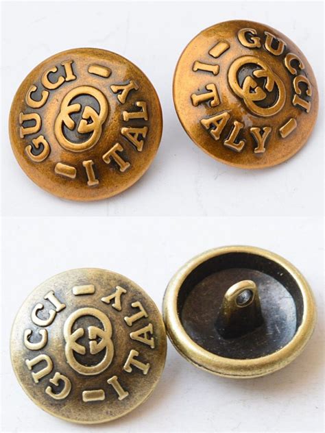 gucci gold buttons|gucci sewing buttons authentic.